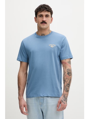 guess jeans t-shirt ανδρικό βαμβακερό ολόκληρο το προϊόν