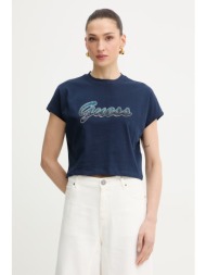 guess t-shirt γυναικείο βαμβακερό ολόκληρο το προϊόν: 100% βαμβάκι