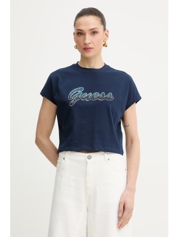 guess t-shirt γυναικείο βαμβακερό ολόκληρο το προϊόν 100%