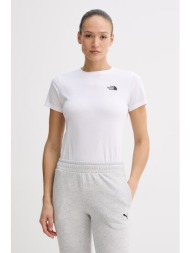 the north face t-shirt γυναικείο evolution ολόκληρο το προϊόν: 60% βαμβάκι 40% πολυεστέρας
