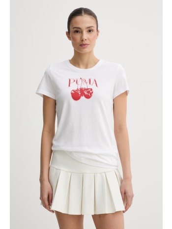 puma t-shirt γυναικείο βαμβακερό graphic ολόκληρο το