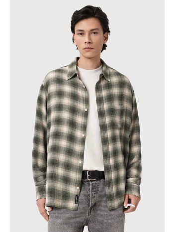 allsaints πουκάμισο ανδρικό lumley ολόκληρο το προϊόν 77%