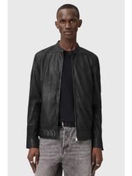 allsaints μπουφάν ανδρικό δερμάτινο colt υλικό βάσης: 100% γνήσιο δέρμα,φόδρα: 100% πολυεστέρας