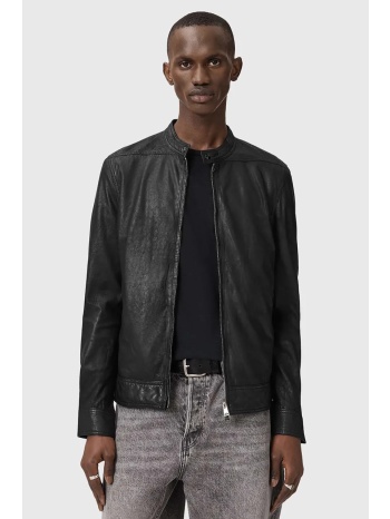 allsaints μπουφάν ανδρικό δερμάτινο colt υλικό βάσης 100%