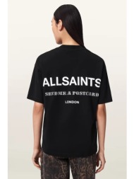 allsaints t-shirt γυναικείο βαμβακερό dreamer υλικό βάσης: 100% βαμβάκι