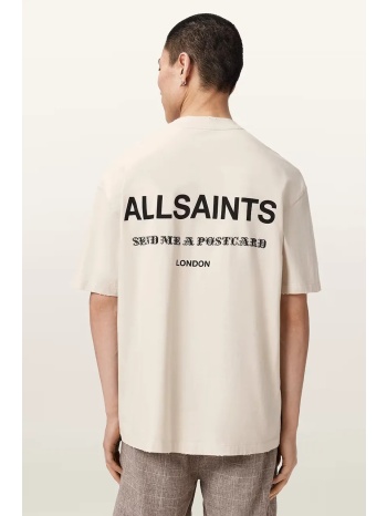 allsaints t-shirt ανδρικό βαμβακερό dreamer υλικό βάσης