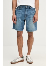 guess σορτς ανδρικά ντένιμ jett υλικό βάσης: 100% βαμβάκι,εφαρμογή: δέρμα αγελάδας