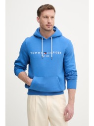 tommy hilfiger μπλούζα με κουκούλα ανδρική με βαμβάκι ολόκληρο το προϊόν: 64% βαμβάκι 36% πολυεστέρα