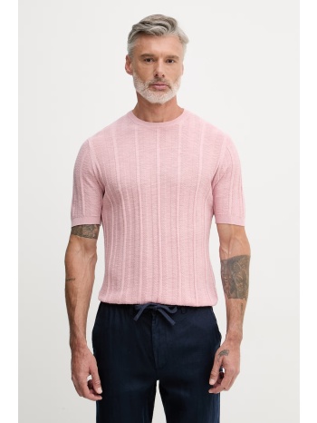 united colors of benetton πλεκτό ανδρικό t-shirt με