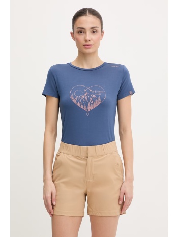 viking τ-shirt πεζοπορίας γυναικείο lenta bamboo ολόκληρο