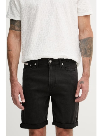calvin klein jeans σορτς ανδρικά ντένιμα υλικό βάσης 74%