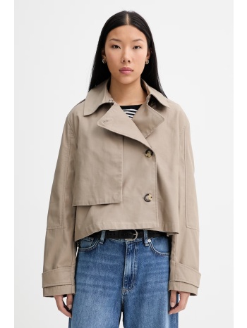 rag & bone κοντή καμπαρντίνα γυναικεία βαμβακερή jamie