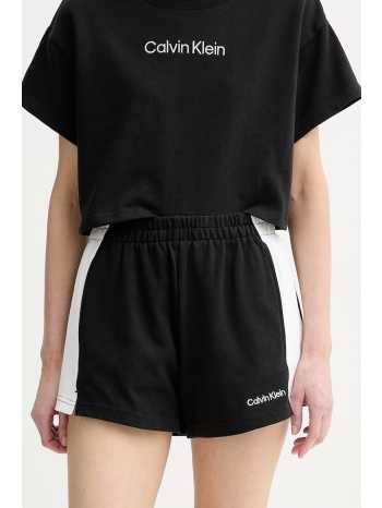 calvin klein σορτς επίσημα γυναικεία από βαμβάκι ολόκληρο