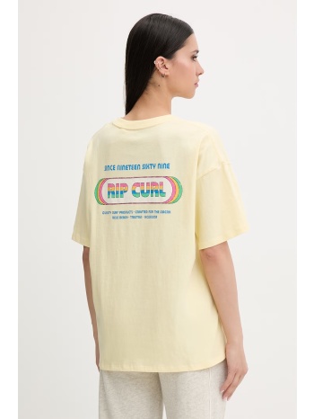 rip curl t-shirt γυναικείος βαμβακερός surf revival