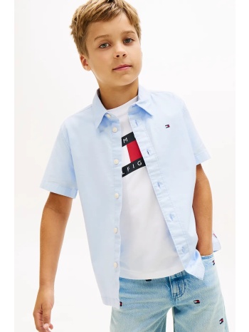 tommy hilfiger πουκάμισο παιδικό βαμβακερό ολόκληρο το