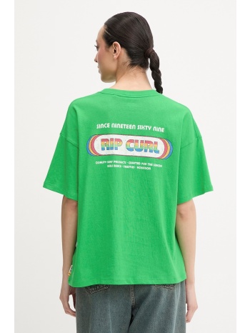 rip curl t-shirt γυναικείο βαμβακερό surf revival ολόκληρο