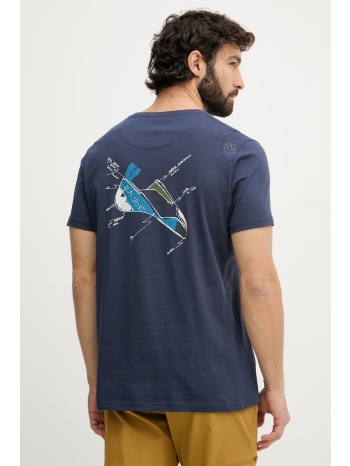 la sportiva τ-shirt πεζοπορίας ανδρικό βαμβακερό mantra