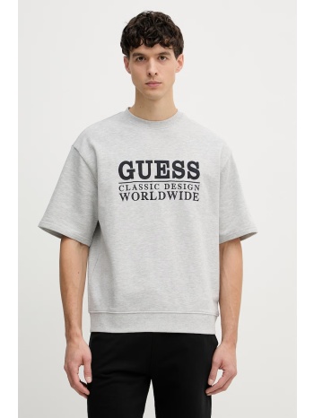 guess t-shirt ανδρικό με βαμβάκι υλικό βάσης 97% βαμβάκι