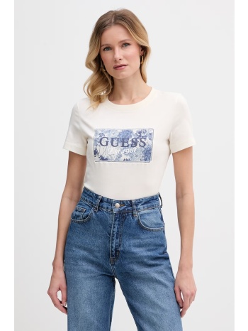 guess t-shirt γυναικείο βαμβακερό ολόκληρο το προϊόν 100%
