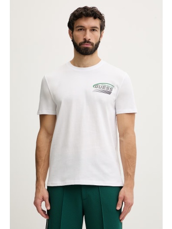 guess t-shirt ανδρικό βαμβακερό lupo ολόκληρο το προϊόν