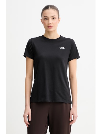 the north face t-shirt γυναικείο με βαμβάκι evolution
