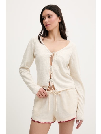 rip curl ζακέτα γυναικεία βαμβακερή pacific knit cardi