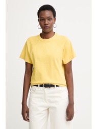 max&co. t-shirt γυναικείο με βαμβάκι mcoteso ολόκληρο το προϊόν: 89% βαμβάκι 11% λινό