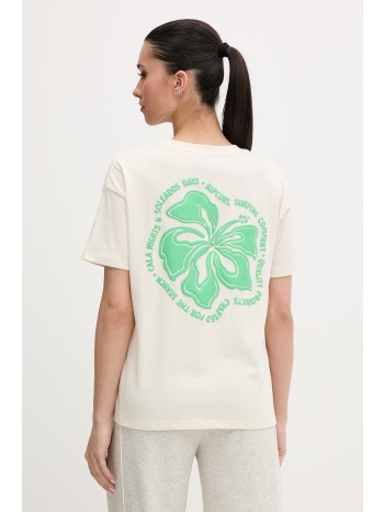 rip curl t-shirt γυναικείο βαμβακερό surf puff party pack