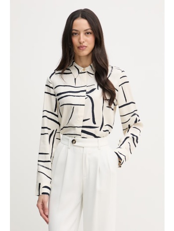 tommy hilfiger πουκάμισο γυναικείο από βισκόζη ολόκληρο το