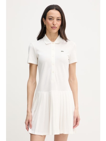 lacoste φόρεμα με βαμβάκι κύριο υλικό 94% βαμβάκι 6%