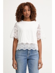 morgan t-shirt γυναικείο με βαμβάκι υλικό βάσης: 58% βαμβάκι 38% πολυεστέρας 4% ελαστάν,συμπληρωματι