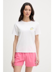 hugo t-shirt γυναικείο με μοντάλ casual t-shirt ολόκληρο το προϊόν: 60% modal 32% βαμβάκι 8% ελαστάν