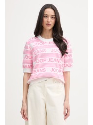 joop! πλεκτό t-shirt γυναικείο βαμβακερό ολόκληρο το προϊόν: 100% βαμβάκι