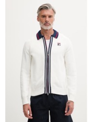 fila πουλόβερ με κουμπιά ανδρικό βαμβακερό carraia ολόκληρο το προϊόν: 100% βαμβάκι
