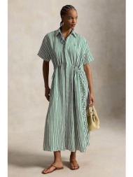 polo ralph lauren σεμιζιέ με λινό ολόκληρο το προϊόν: 75% λινό 25% βαμβάκι