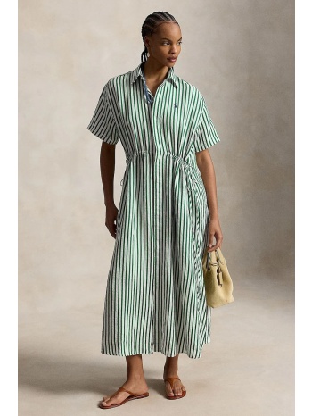polo ralph lauren σεμιζιέ με λινό ολόκληρο το προϊόν 75%