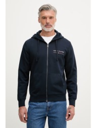 tommy hilfiger μπλούζα με κουκούλα και κουμπιά ανδρική βαμβακερή υλικό βάσης: 100% βαμβάκι,ελαστικό 