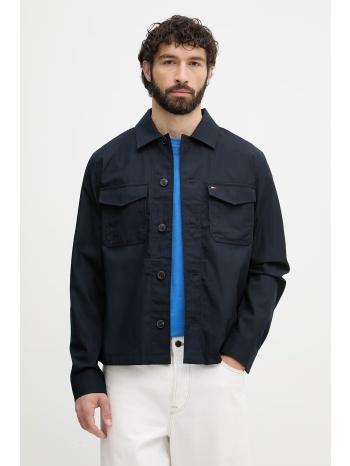 tommy hilfiger μεταβατικό μπουφάν ανδρικό με βαμβάκι