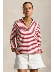 polo ralph lauren μπλούζα γυναικεία βαμβακεία ολόκληρο το προϊόν: 100% βαμβάκι