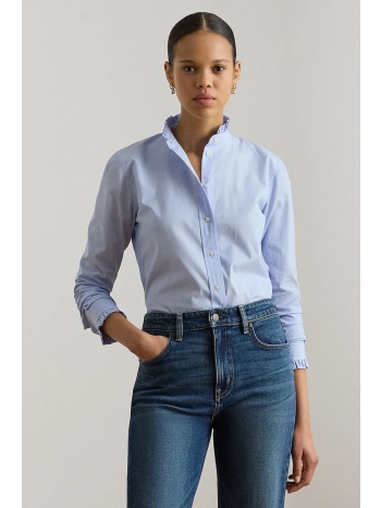 lauren ralph lauren πουκάμισο γυναικείο βαμβακερό ολόκληρο