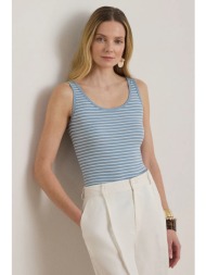 lauren ralph lauren τοπ γυναικείο βαμβακερό ολόκληρο το προϊόν: 96% βαμβάκι 4% ελαστάν