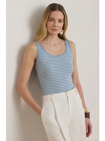 lauren ralph lauren τοπ γυναικείο βαμβακερό ολόκληρο το