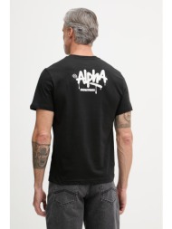 alpha industries t-shirt ανδρικό βαμβακερό signature ολόκληρο το προϊόν: 100% βαμβάκι