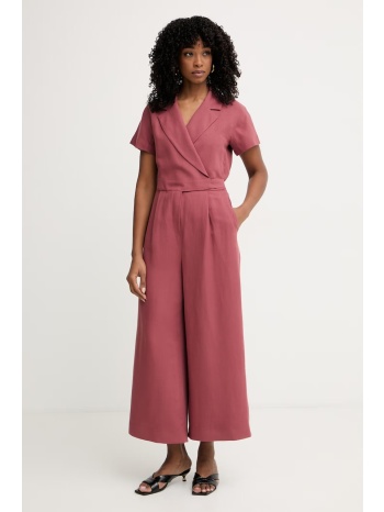 weekend max mara κρουαζέ ολόσωμη φόρμα γυναικεία με λινό