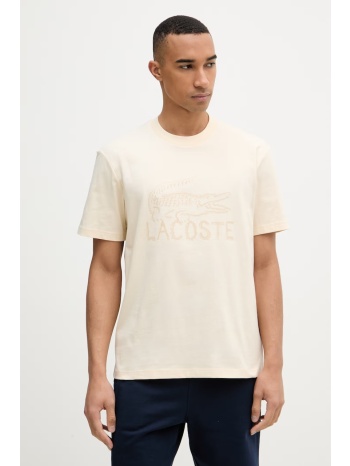 lacoste t-shirt ανδρικό βαμβακερό υλικό βάσης 100%