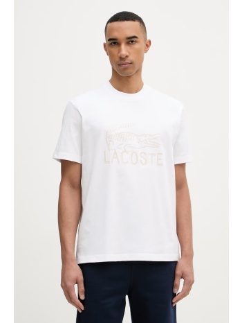lacoste t-shirt ανδρικό βαμβακερό υλικό βάσης 100%