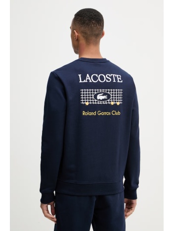 lacoste μπλούζα ανδρική βαμβακερή υλικό βάσης 100%
