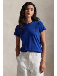 βαμβακερό μπλουζάκι polo ralph lauren 40/1 cotton jersey 100% βαμβάκι