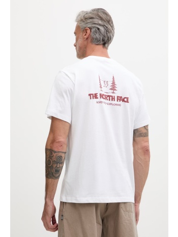 the north face t-shirt ανδρικό βαμβακερό camping relaxed