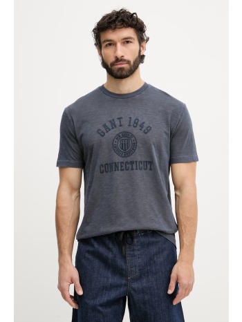 gant t-shirt ανδρικό βαμβακερό ολόκληρο το προϊόν 100%